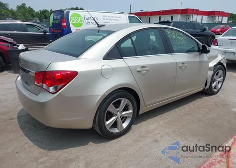 2013 Chevrolet Cruze Lt из США, поврежденный, VIN 1G1PE5SB3D7267621